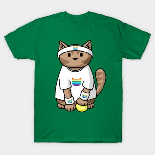 Tennis Cat T-Shirt